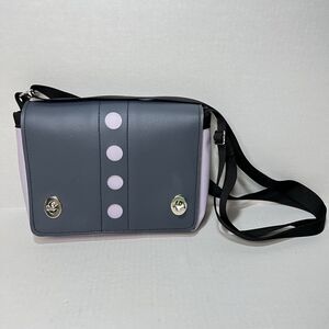Holly Aiken Crossbody Purse Bag Lilac Gray